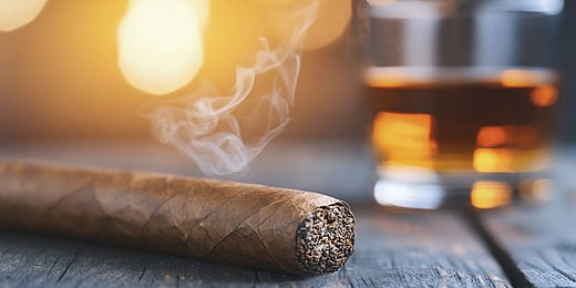 bourbon and cigars